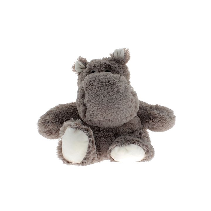 Cozy peluche bouillotte Hippopotame Soframar - 1 peluche de 30 cm