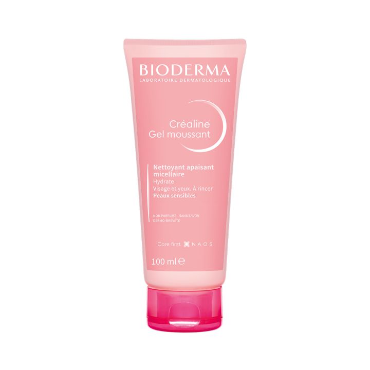 Créaline Gel moussant Bioderma - tube de 100 ml