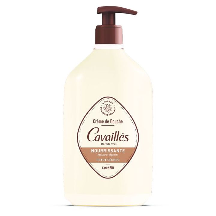 Crème de douche beurre de karité & magnolia Rogé Cavaillès - flacon de 750ml