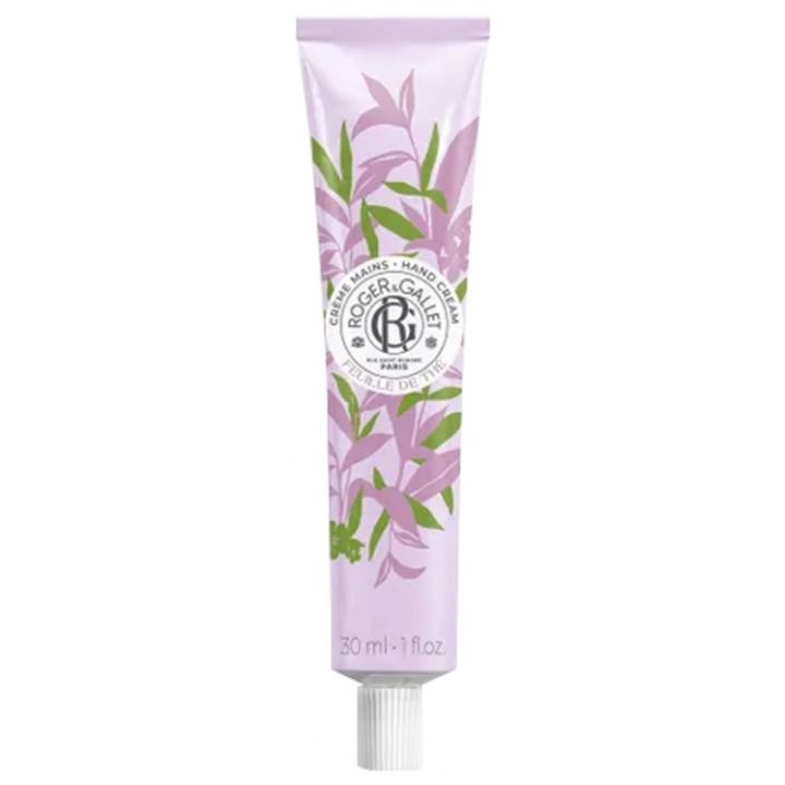 Crème mains Feuille de Thé Roger & Gallet - tube de 30 ml