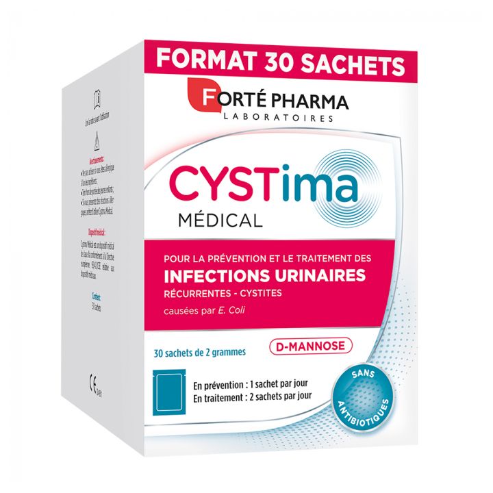 Cystima Médical Forté Pharma - boîte de 30 sachets