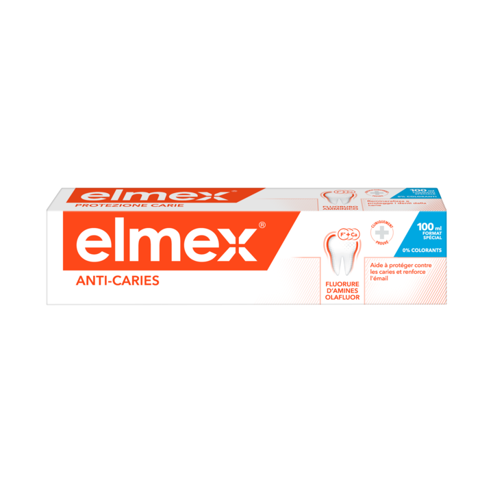 Dentifrice anti-caries Elmex - tube de 100 ml