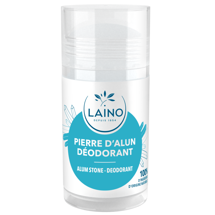Déodorant pierre d'alun Laino - bloc de 75 g