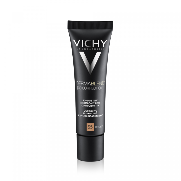 Dermablend 3D correction fond de teint resurfaçant Bronze 55 Vichy - tube de 30 ml