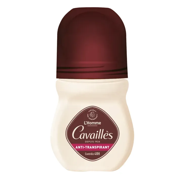 Déodorant Absorb+ homme 48H Rogé Cavaillès - roll-on de 50 ml