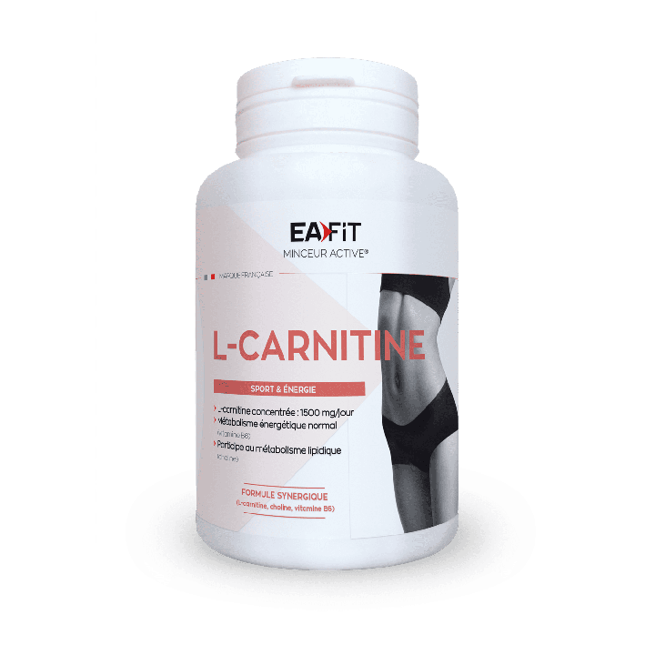 L-carnitine sport & énergie EaFit - boite de 90 gélules