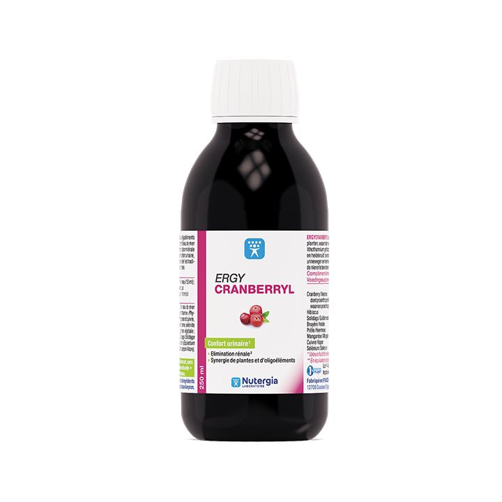 Ergycranberryl Nutergia - flacon de 250 ml