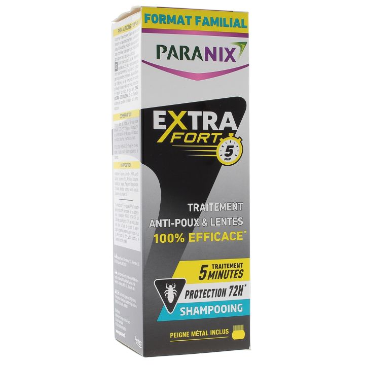 Extra Fort Shampooing anti-poux Paranix - flacon de 300 ml