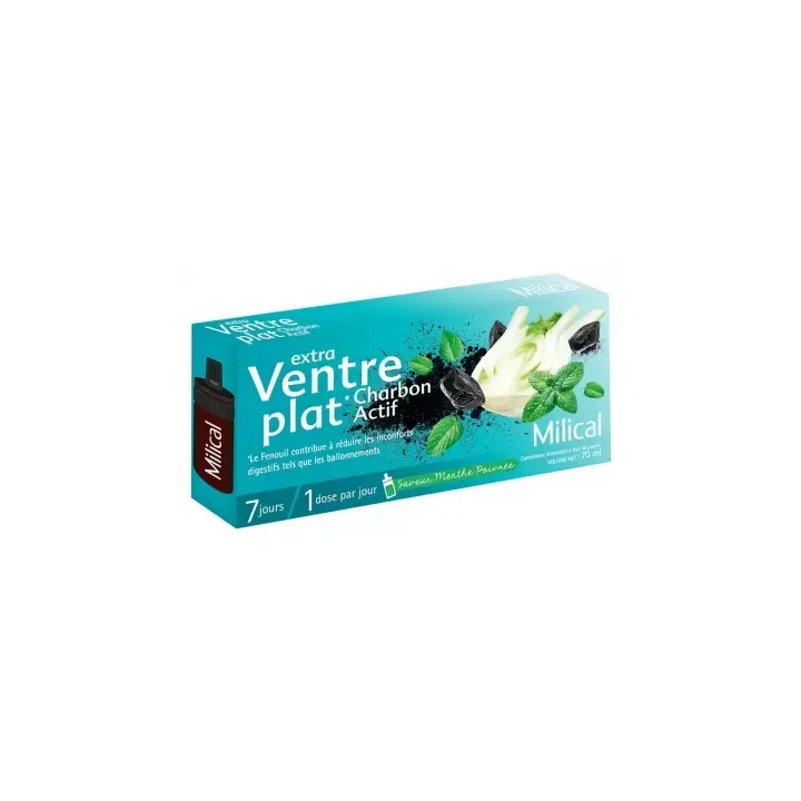Extra ventre plat Milical - boîte de 7 doses