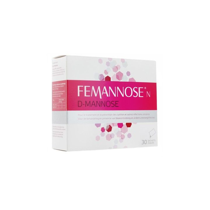 Femannose N D-Mannose Melisana Pharma - boite de 30 sachets