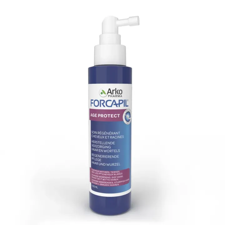 Forcapil Age Protect soin régénérant cheveux et racines Arkopharma - spray de 125ml
