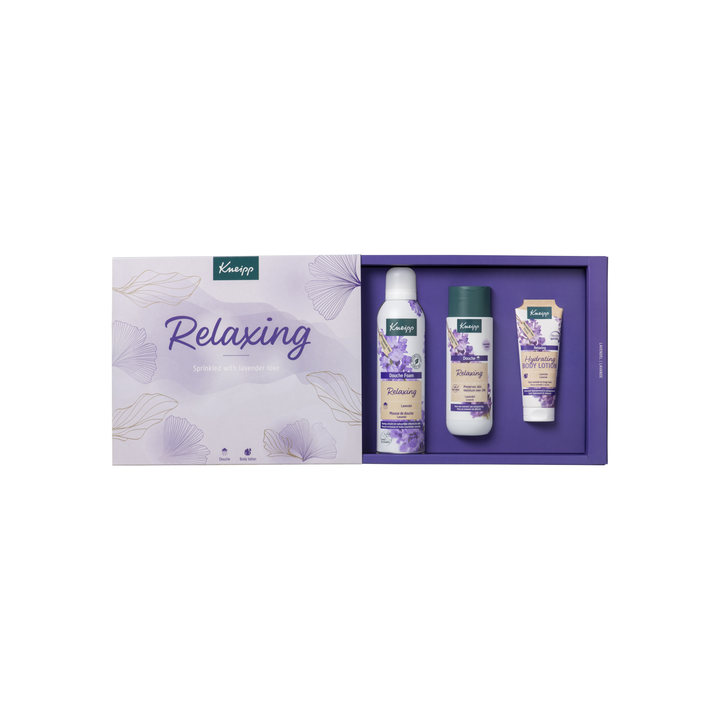 Coffret de luxe Relaxing Kneipp - coffret de 3 produits
