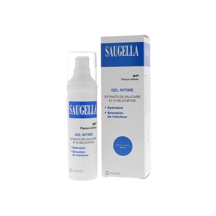 Gel lubrifiant Saugella - flacon-pompe de 50 ml