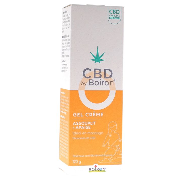 Gel crème CBD by Boiron - tube de 120ml
