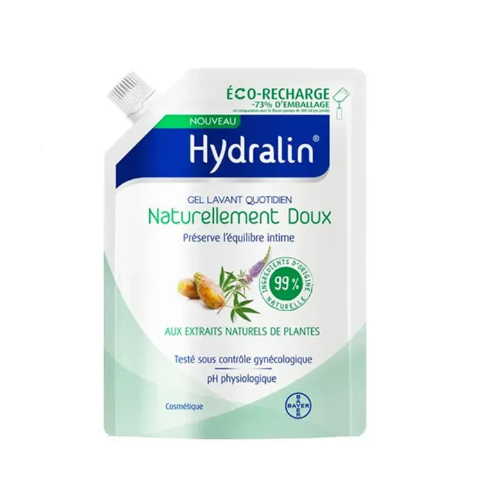 Hydralin Naturellement doux gel lavant - éco-recharge de 400ml