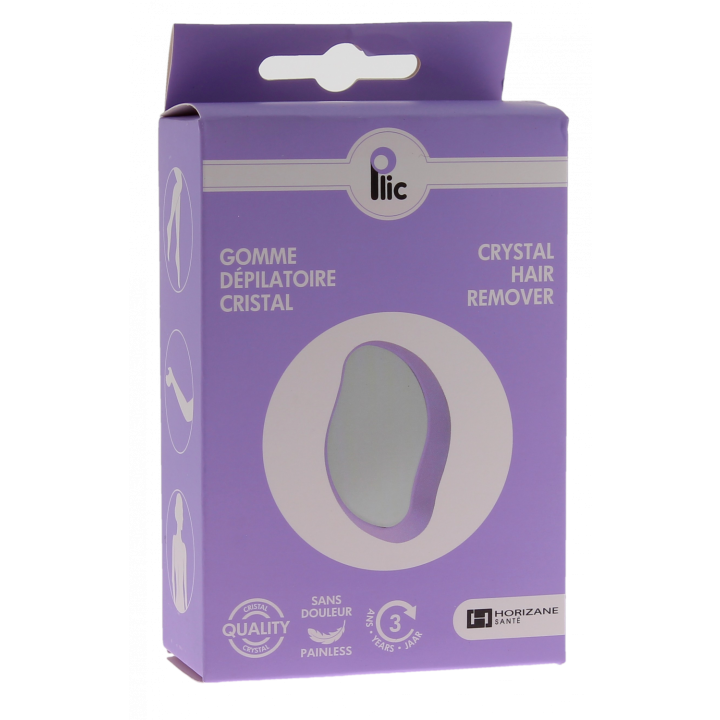 Gomme dépilatoire Plic - une gomme violette