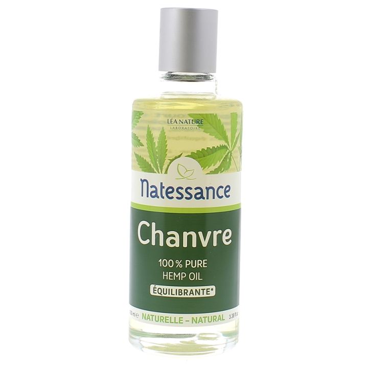 Huile de chanvre Natessance - flacon de 100 ml