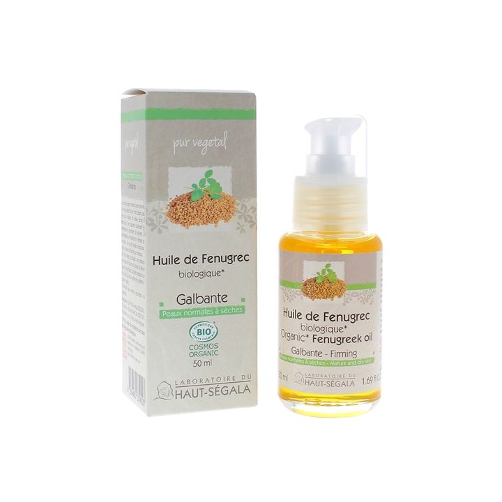 Huile de fénugrec bio Haut-Ségala - flacon de 50 ml