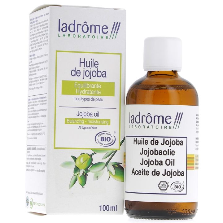 Huile de jojoba Bio Ladrôme - Flacon de 100 ml