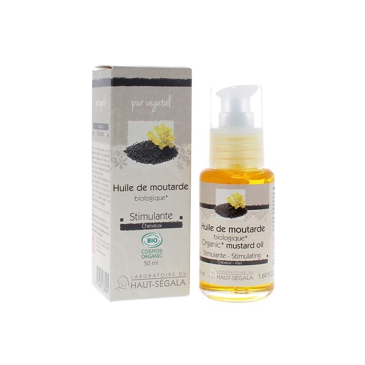 Huile de moutarde bio Haut-Ségala - flacon de 50 ml