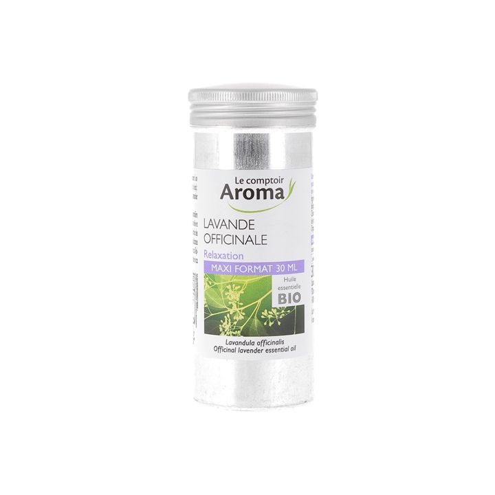 Huile essentielle de Lavande officinale bio Le Comptoir Aroma - flacon de 30ml