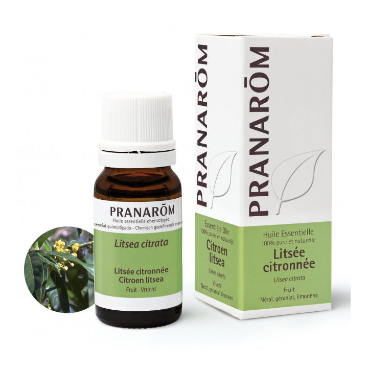 Huile essentielle de Litsée citronnée Pranarôm - flacon de 10 ml