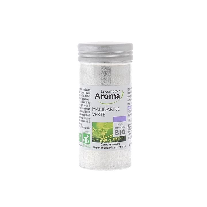 Huile essentielle de Mandarine verte bio Le Comptoir Aroma - flacon de 10 ml