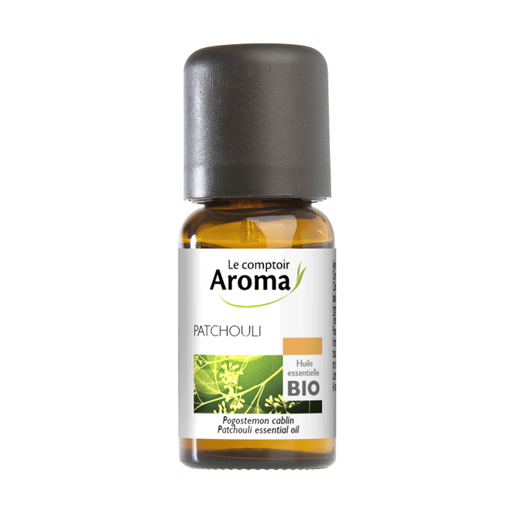 Huile essentielle de Patchouli bio Le Comptoir Aroma - flacon de 5 ml