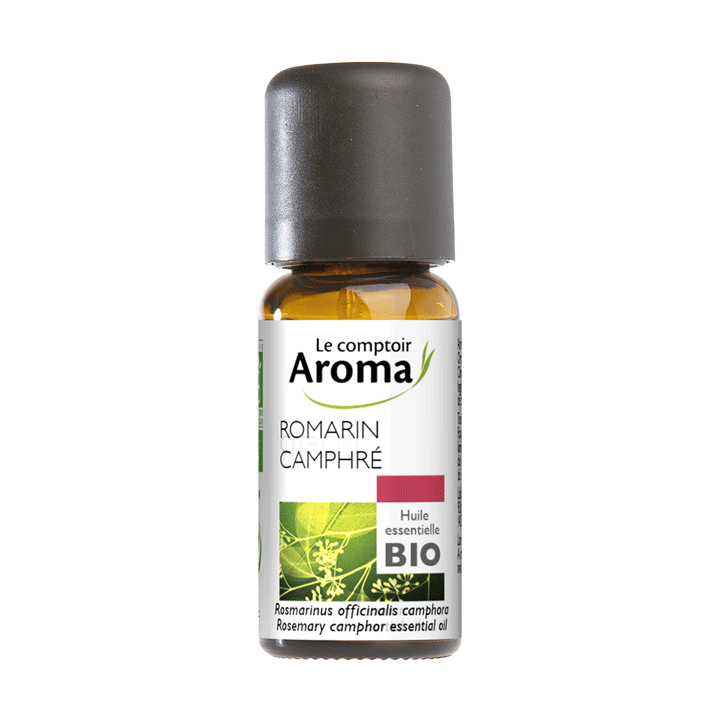 Huile essentielle de Romarin camphré bio Le Comptoir Aroma - flacon de 10 ml