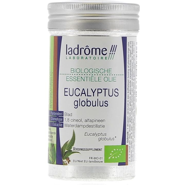 Huile essentielle eucalyptus globuleux Bio Ladrôme - flacon de 10 ml