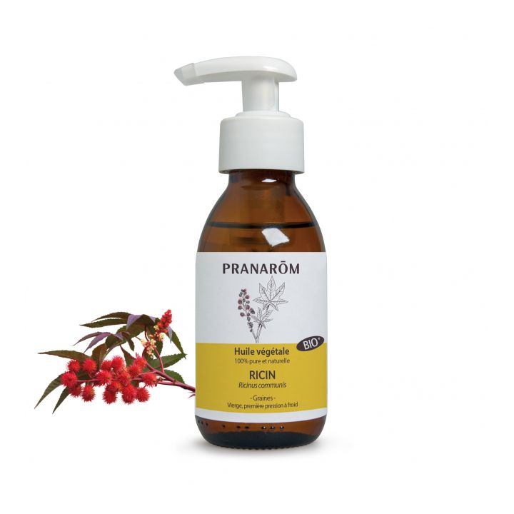 Huile végétale de Ricin bio Pranarôm - flacon de 100ml
