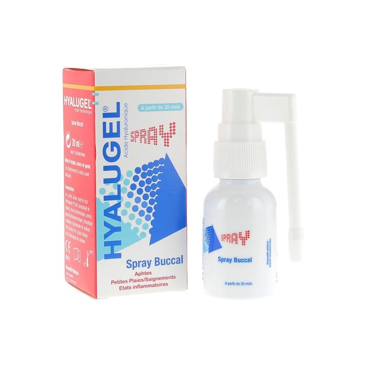 Hyalugel spray buccal - spray de 20 ml