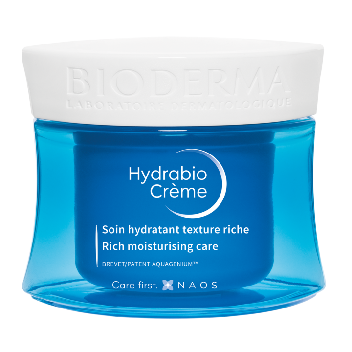 Hydrabio crème soin hydratant texture riche Bioderma - pot de 50 ml
