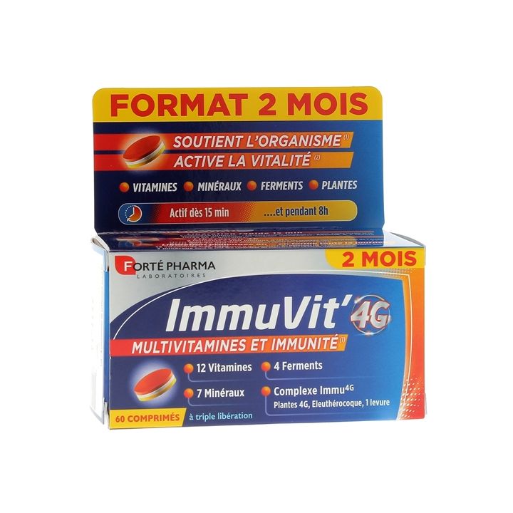 ImmuVit' 4G Forté Pharma - boîte de 60 comprimés