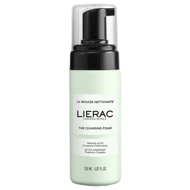 La mousse nettoyante Lierac - flacon-pompe de 150 ml
