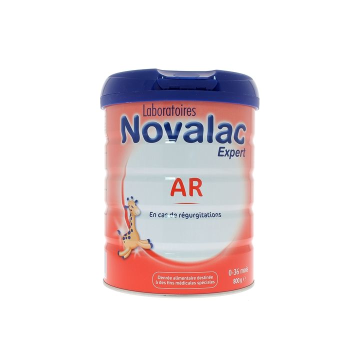 Lait en poudre AR 0-36 mois Novalac Expert - pot de 800 g