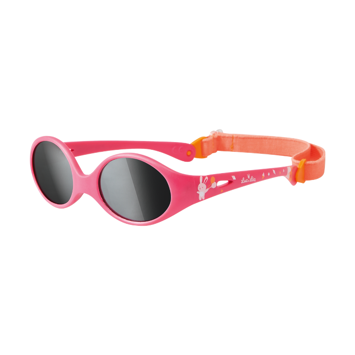 Lunettes solaires catégorie 4 1-3 ans rose Luc et Léa - une paire de lunettes