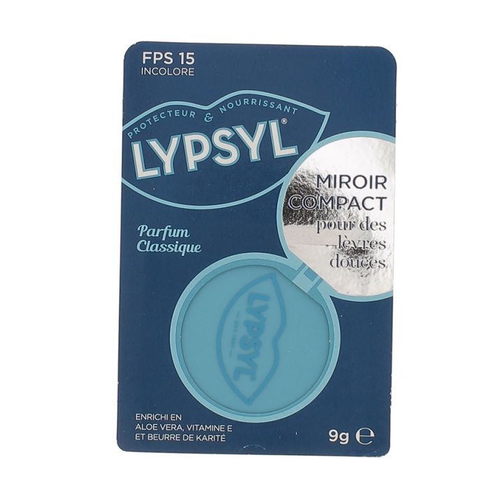 Lypsyl protecteur & nourrissant lèvres - boîtier miroir de 9 g