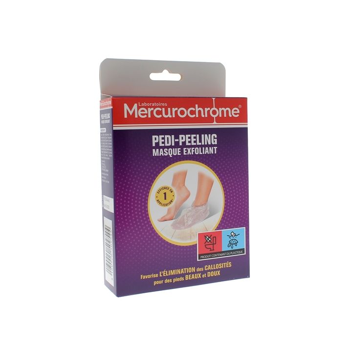 Masque exfoliant pedi-peeling Mercurochrome - 1 paire
