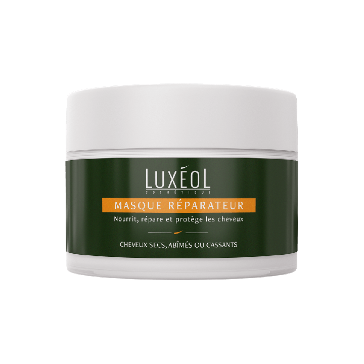 Masque réparateur cheveux Luxéol - pot de 200 ml
