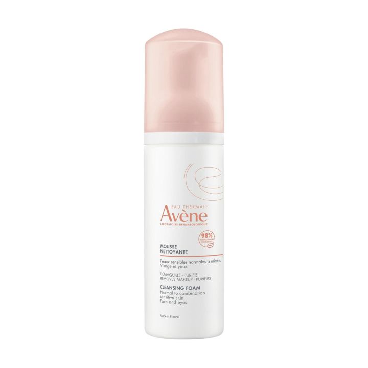 Mousse nettoyante matifiante Avène - flacon de 150 ml