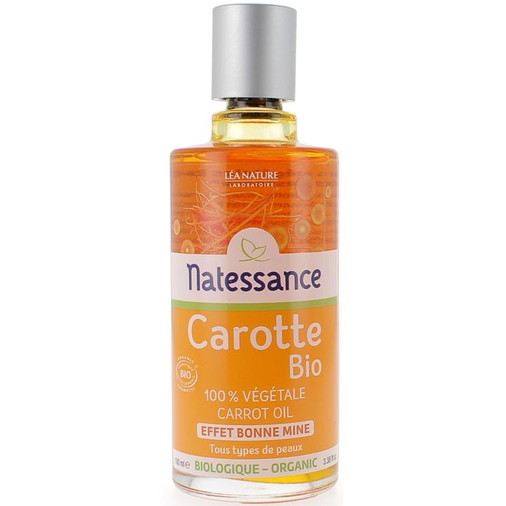 Natessance huile de carotte bio Léa Nature - flacon de 100ml