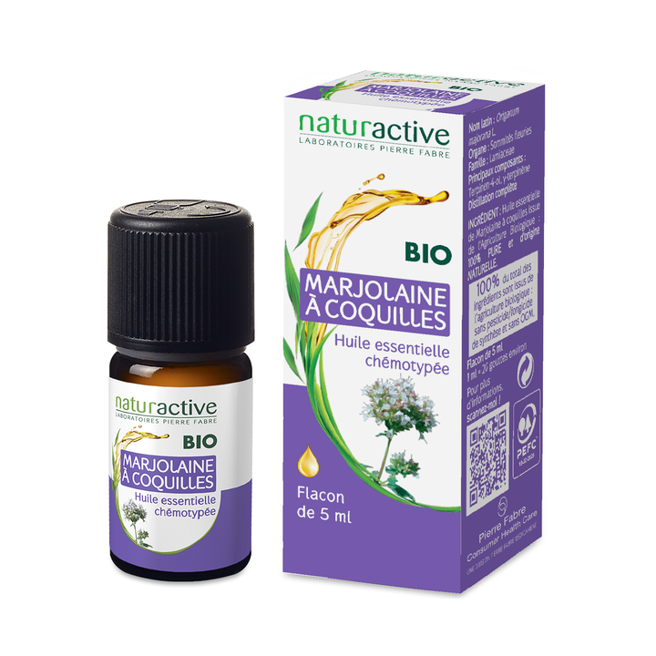 Huile essentielle de Marjolaine bio Naturactive - flacon de 5 ml