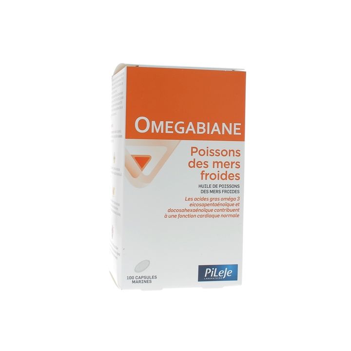 Omegabiane Poissons des mers froides PileJe - boîte de 100 capsules