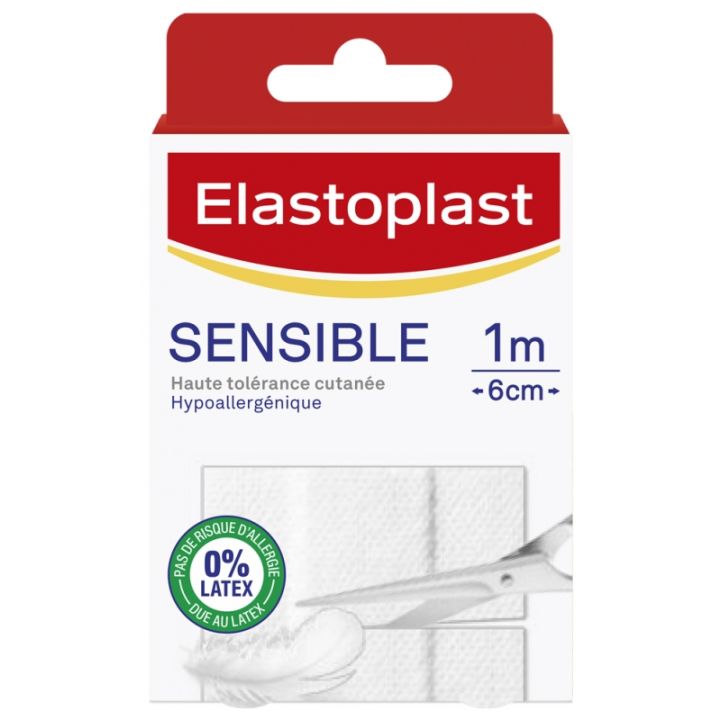 Pansement Sensible Elastoplast - bande de 1m x 6cm