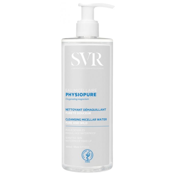 Physiopure Eau micellaire SVR - flacon-pompe de 400 ml