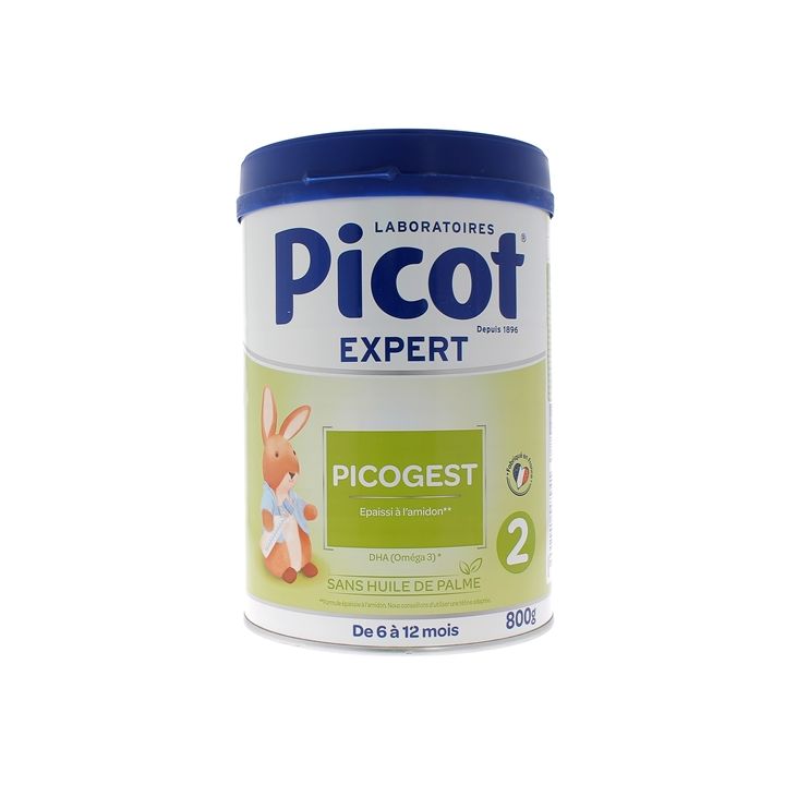 Picogest lait poudre 2ème âge Picot - boite de 800g