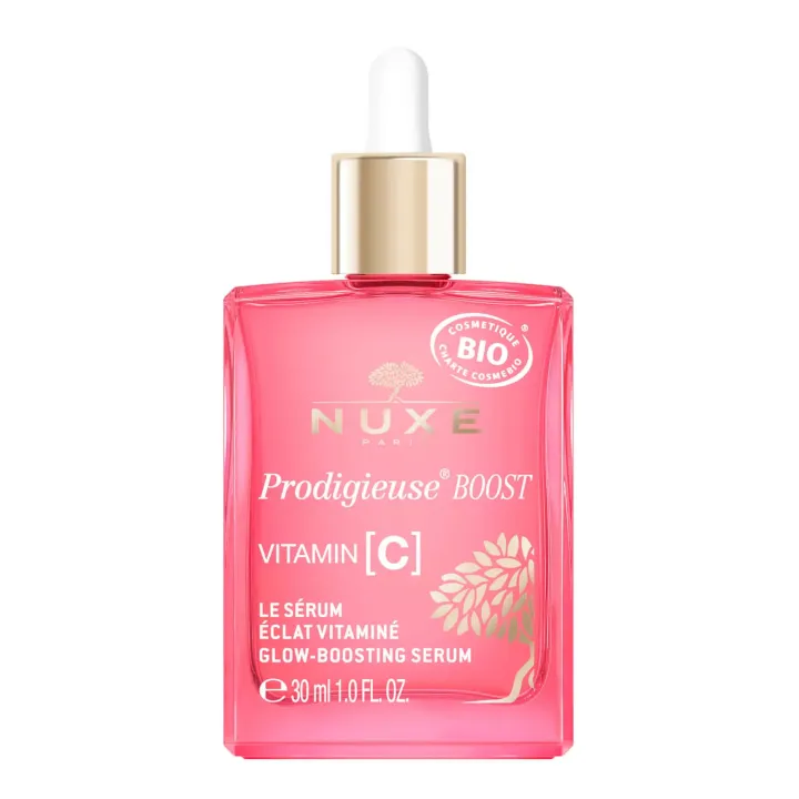 Prodigieuse Boost Vitamin [C] Le sérum éclat vitaminé bio Nuxe - flacon-pipette de 30ml