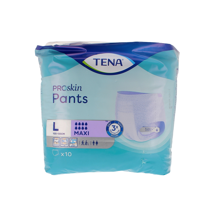 Proskin Pants Maxi taille L Tena - sachet de 10 protections