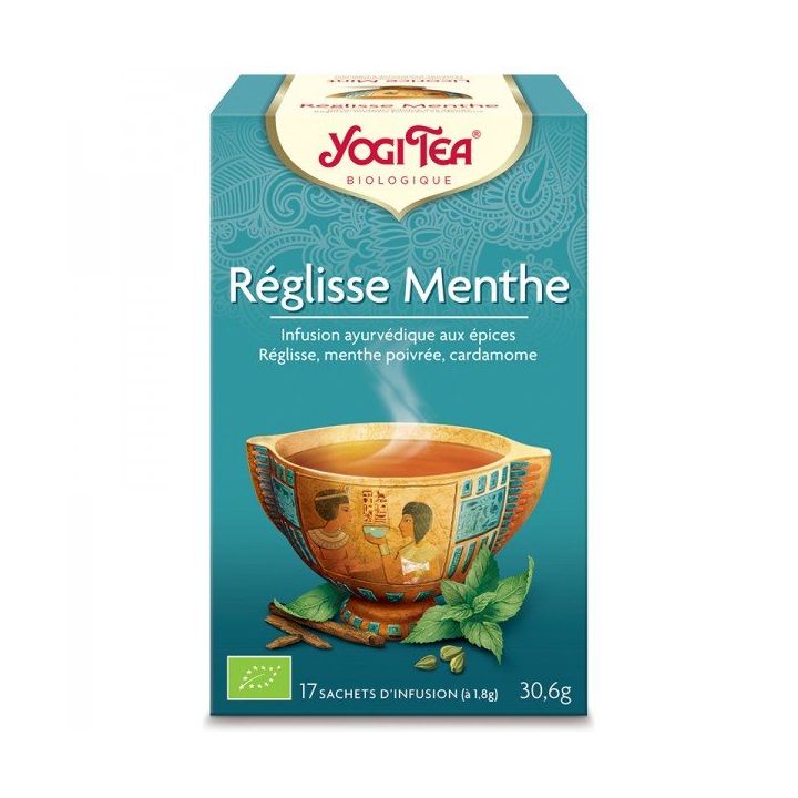 Réglisse menthe BIO Yogi Tea - 17 infusettes